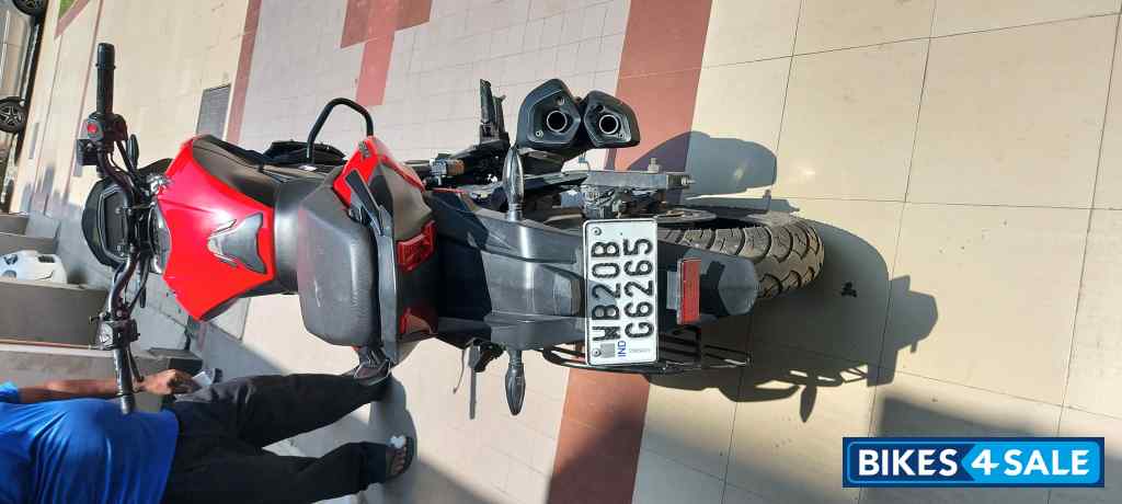 Red And Black Bajaj Dominar 250