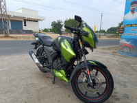 Parrot Green TVS Apache RTR 160
