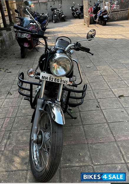 Black Royal Enfield Bullet Electra