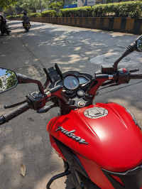 Burnt Red Bajaj Pulsar NS125 2022