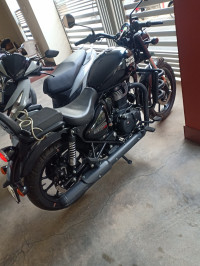 Black Royal Enfield Meteor 350 Fireball