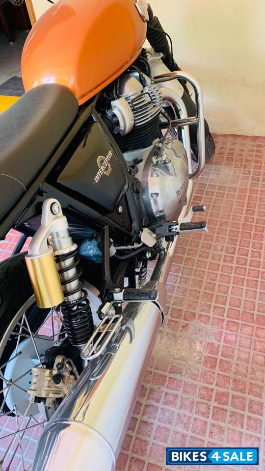Orange Crush Royal Enfield Interceptor 650 Twin