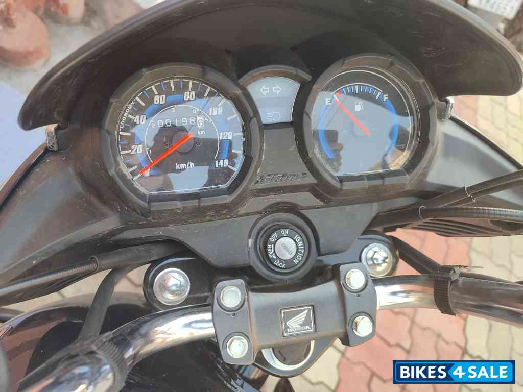 Black Honda Shine 125 Drum OBD2