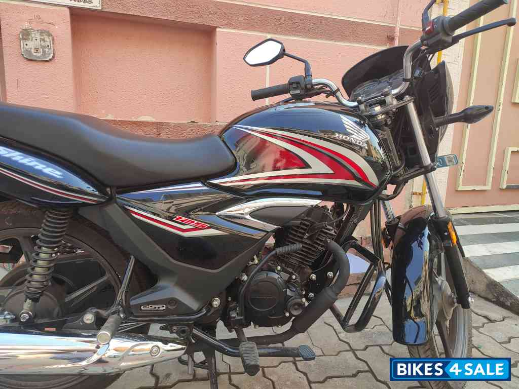 Black Honda Shine 125 Drum OBD2