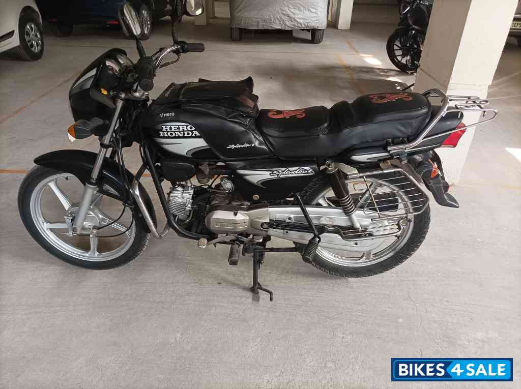 Black Grey Hero Splendor