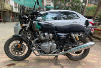 Black Royal Enfield Interceptor 650 Twin