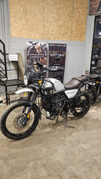 Silver Royal Enfield Himalayan BS VI