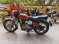 Red Royal Enfield Bullet Electra