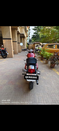 Red Royal Enfield Bullet Electra