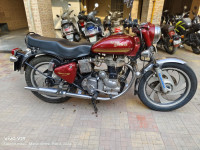 Red Royal Enfield Bullet Electra