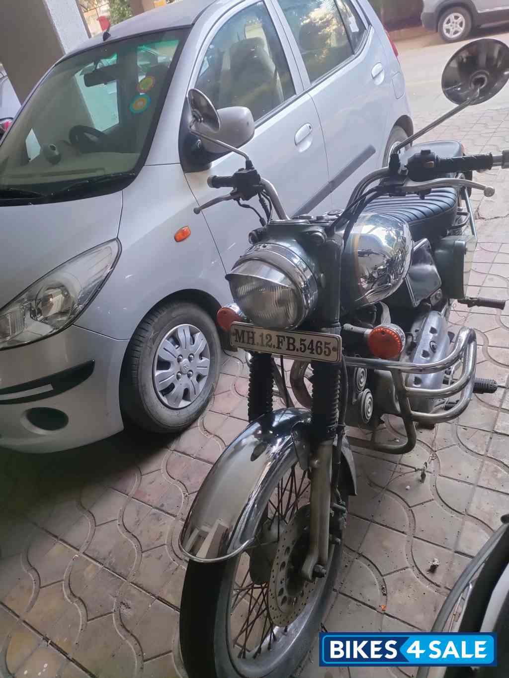 Bage Green With Chrome Finish Royal Enfield Machismo Bage Green With Chrome Finish Royal Enfield Machismo