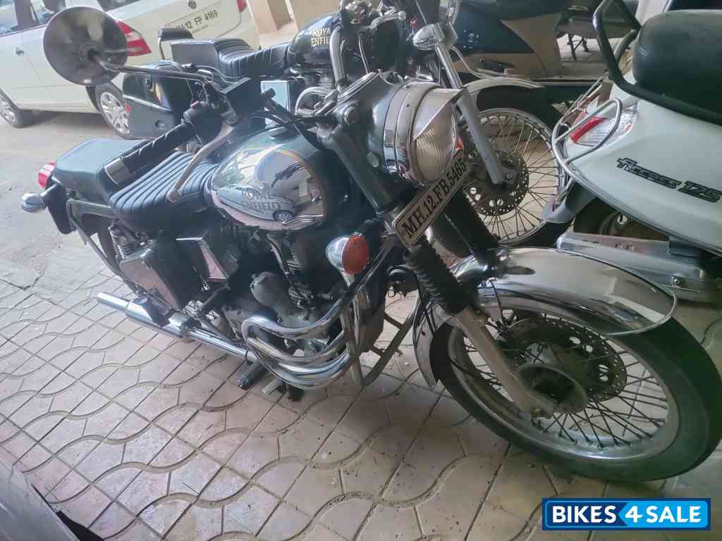 Bage Green With Chrome Finish Royal Enfield Machismo Bage Green With Chrome Finish Royal Enfield Machismo