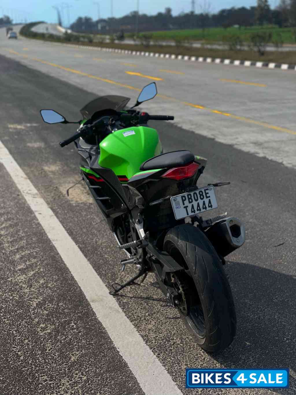 Lime Green Krt Edition Kawasaki Ninja 300 BS6