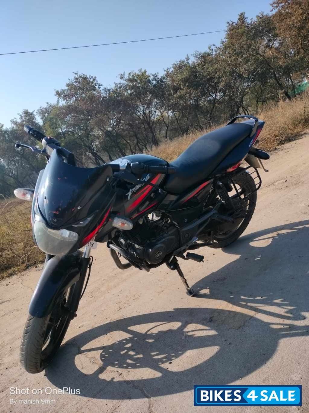 Red And Black Bajaj Pulsar 150 DTSi