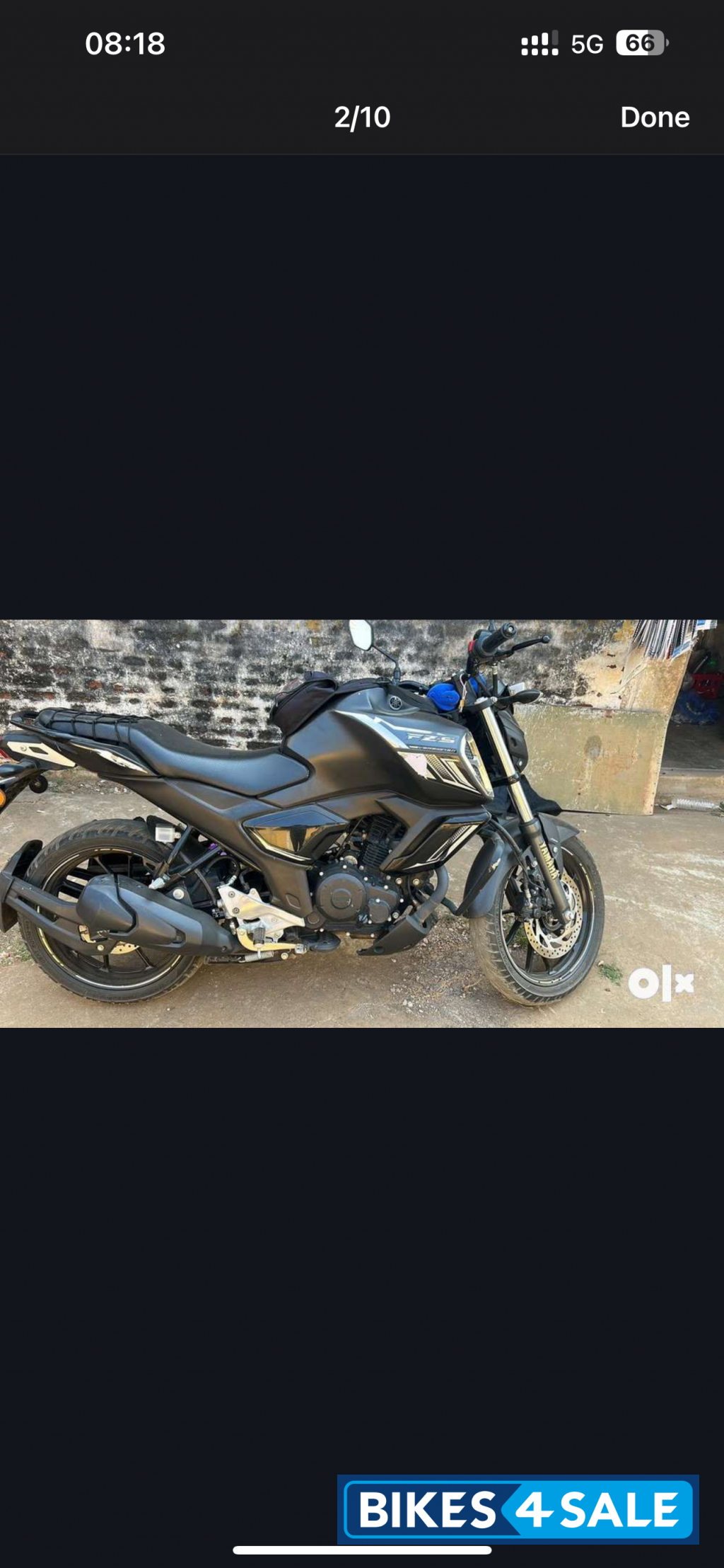 Matti Black Yamaha FZ-S FI V3