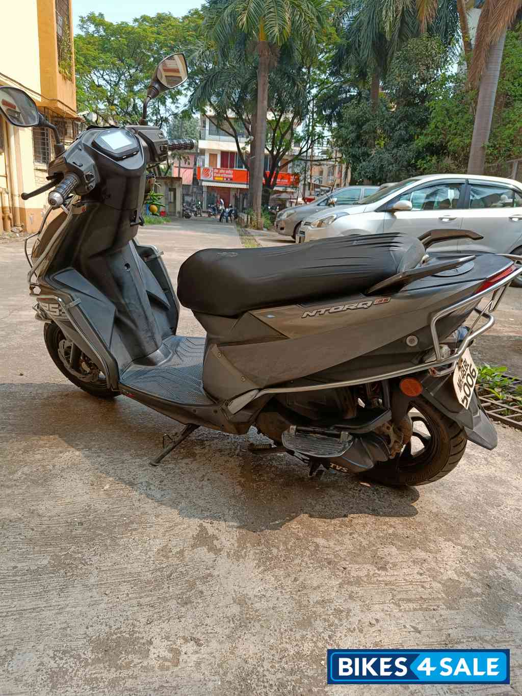 Grey TVS NTORQ 125