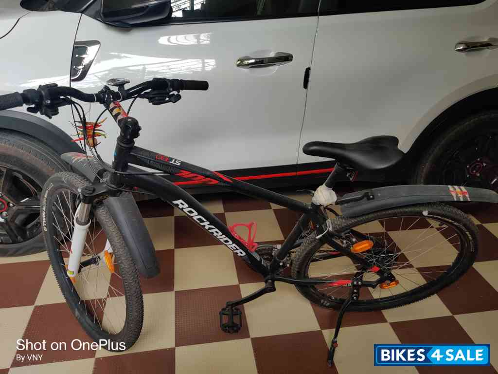 Black -red Bicycle Decathlon