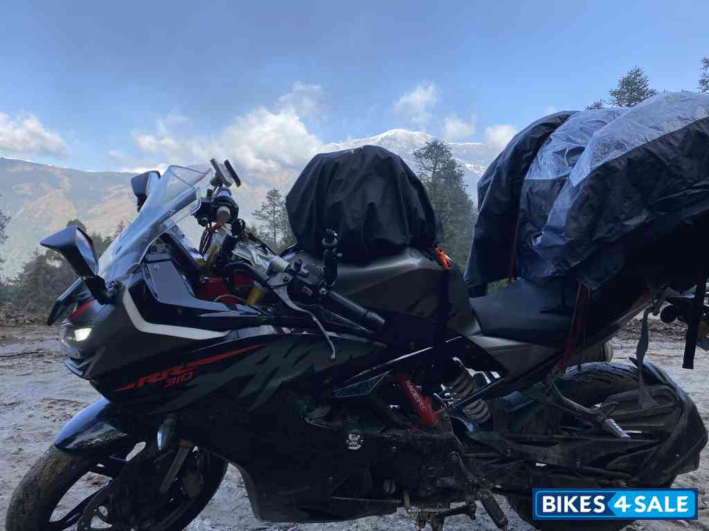 Titanium Black TVS Apache RR 310