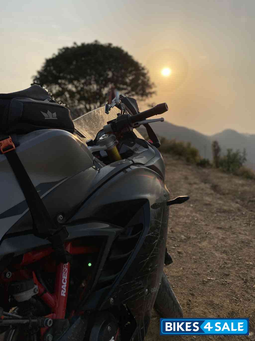 Titanium Black TVS Apache RR 310