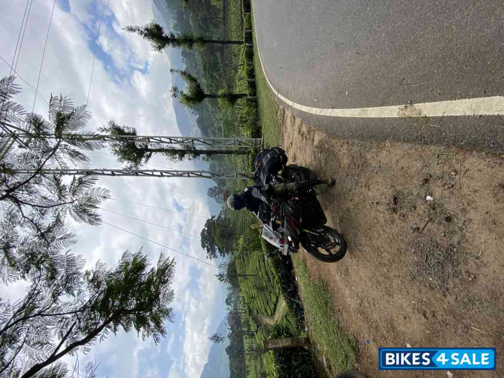 Titanium Black TVS Apache RR 310