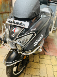 Black Suzuki Burgman Street BS6