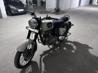 Ash White Royal Enfield Classic 350
