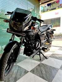 Black-chrome Bajaj Pulsar 150 DTSi