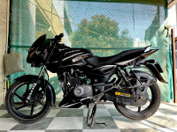 Black-chrome Bajaj Pulsar 150 DTSi