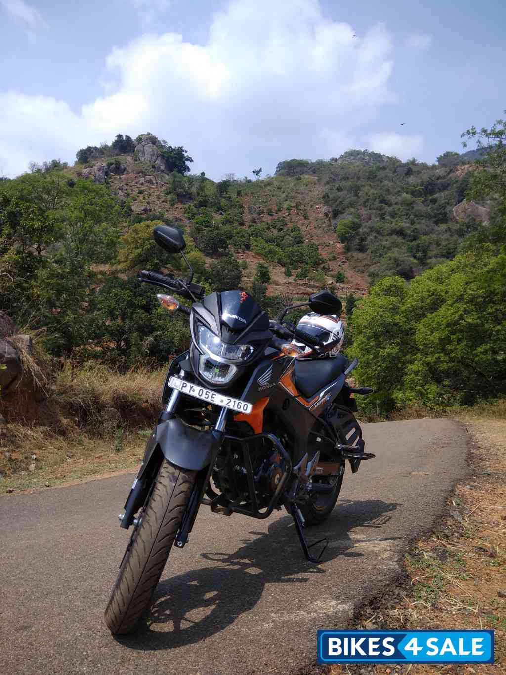 Special Edition Orange Honda CB Hornet 160R