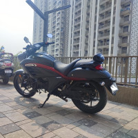 Black Suzuki Intruder 150 BS6