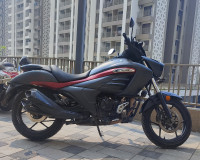 Black Suzuki Intruder 150 BS6