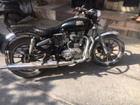 Black Royal Enfield Bullet Electra Twinspark