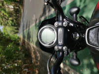 Black And Red Bajaj Avenger Street 220