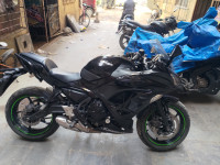 Black Kawasaki Ninja Ninja 650 STD