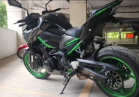 Green Kawasaki Z900 2023