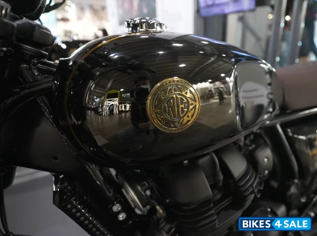 Black Chrome Royal Enfield Interceptor 650 120th Year Anniversary Edition