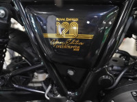 Black Chrome Royal Enfield Interceptor 650 120th Year Anniversary Edition