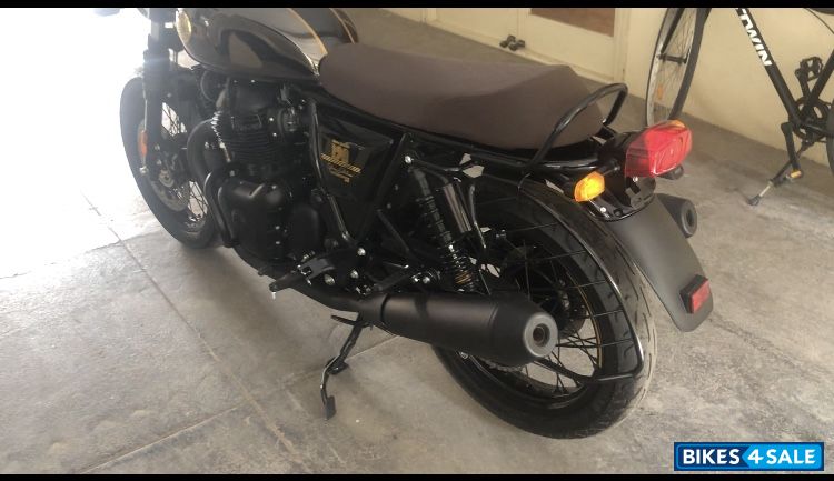 Black Chrome Royal Enfield Interceptor 650 120th Year Anniversary Edition