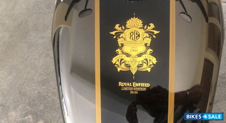 Black Chrome Royal Enfield Interceptor 650 120th Year Anniversary Edition