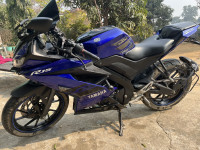 Blue Yamaha YZF R15 V3
