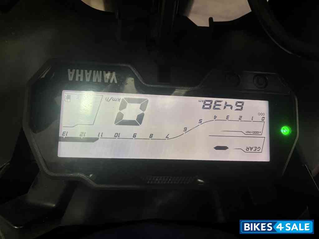 Blue Yamaha YZF R15 V3