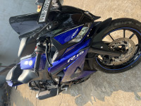 Blue Yamaha YZF R15 V3