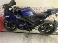 Blue Yamaha YZF R15 V3
