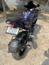 Blue Yamaha YZF R15 V3