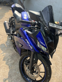 Blue Yamaha YZF R15 V3