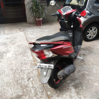 Red Honda Grazia 125 BS6