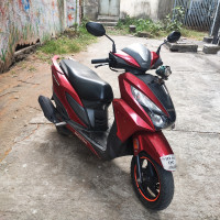 Red Honda Grazia 125 BS6