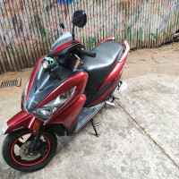Red Honda Grazia 125 BS6