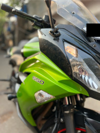 Green Black Kawasaki Ninja 650R
