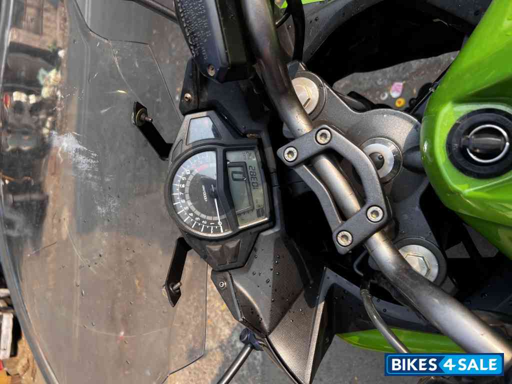 Green Black Kawasaki Ninja 650R